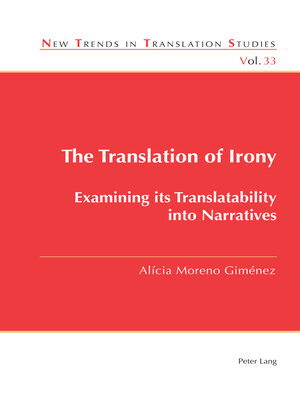cover image of The Translation of Irony